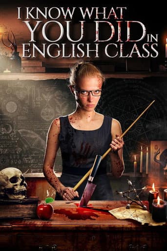 I Know What You Did in English Class poster