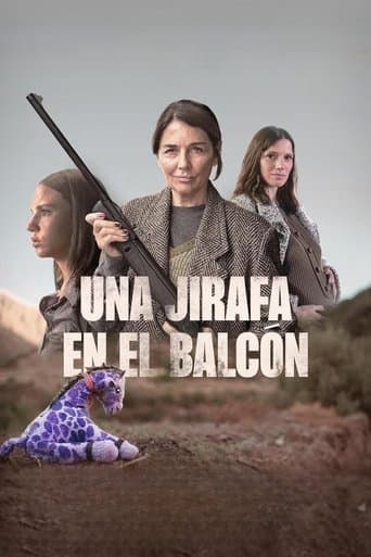 A Giraffe on the Balcony poster