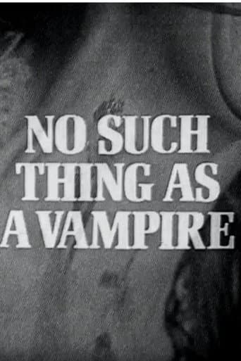No Such Thing as a Vampire poster