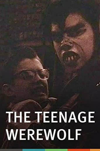 The Teenage Werewolf poster