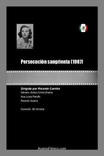 Persecución sangrienta poster