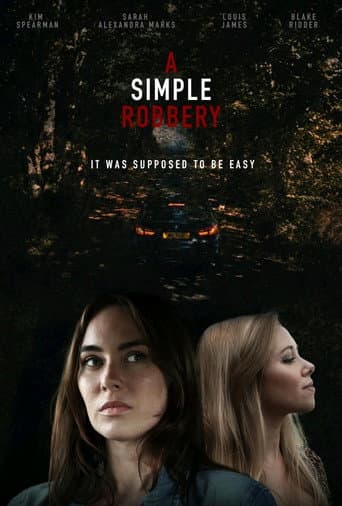 A simple robbery poster