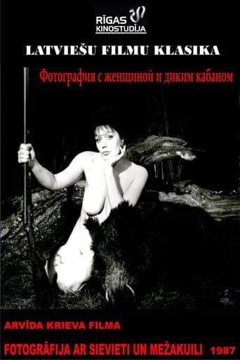 The Photo of a Woman with a Boar poster
