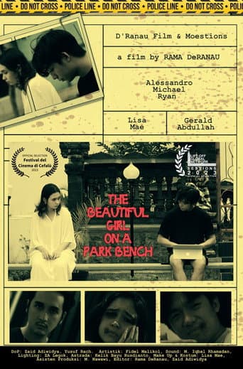 Gadis Cantik di Bangku Taman poster