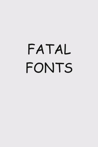 Fatal Fonts poster