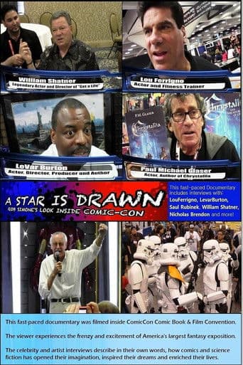 A Star Is Drawn: Rob Simone's Look Inside Comic-Con poster