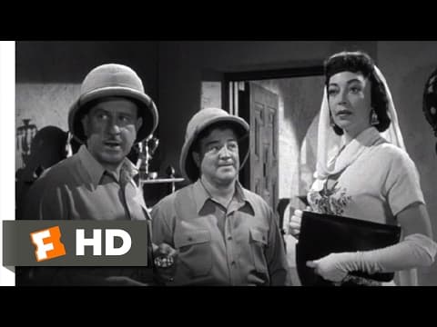 Abbott and Costello Meet the Mummy (1955) - Selling the Medallion Scene (4/10) | Movieclips