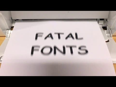 Fatal Fonts (Kino Euphoria International Kino Kabaret 2021)