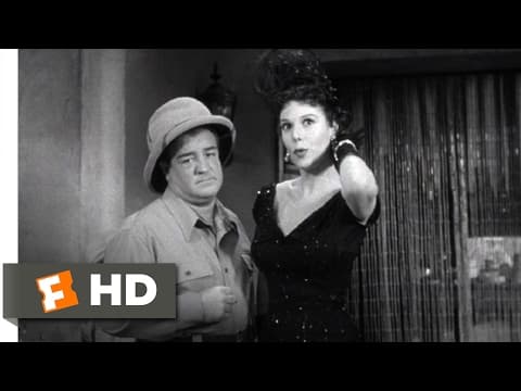 Abbott and Costello Meet the Mummy (1955) - Making a Date Scene (1/10) | Movieclips