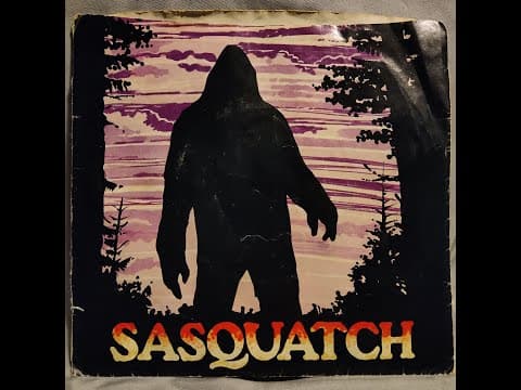 SASQUATCH (1976) 33 1/3 RPM 7" Soundtrack
