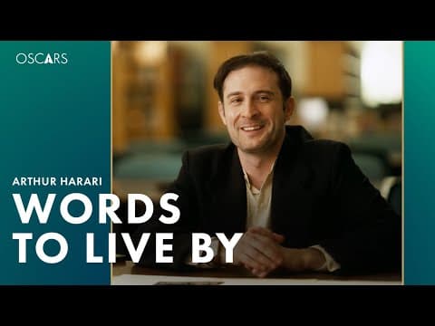 Arthur Harari's "Words to Live By" | 'Anatomy of a Fall' | Oscars