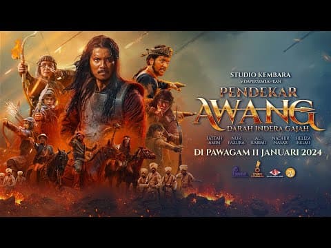 Di Sebalik Tabir Filem Pendekar Awang: Darah Indera Gajah