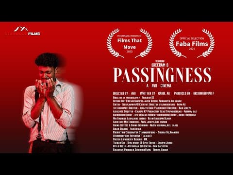 PASSINGNESS -  A Psychological Malayalam Thriller Short Film 4K | Starwood Films |