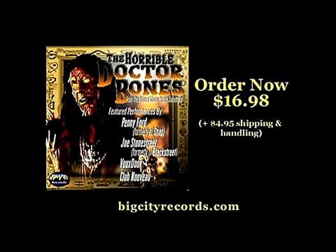 The Horrible Dr. Bones (Merchandise Promo)