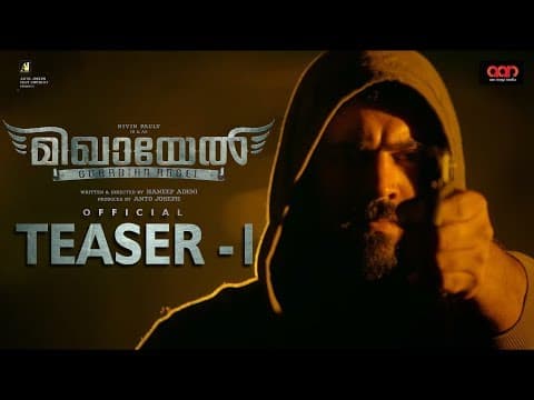 Mikhael - Official Teaser | Haneef Adeni | Nivin Pauly | Unni Mukundan |  Manjima Mohan