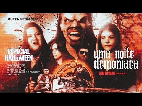 Especial de Halloween 2024 | A Hora do Pesadelo & @natgrecco & @TrasheiraViolenta  | Curta de Terror