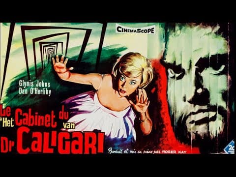 The Cabinet Of Caligari 1962 music by Gerald Fried ~ please click 👍 or 👎 button.
