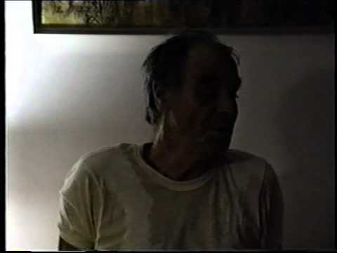 Creepy scene from the rare horror film City of Blood