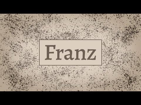 'FRANZ' (2024) Horror Short Film - Crowdfunding Announcement | VIDEO NASTY