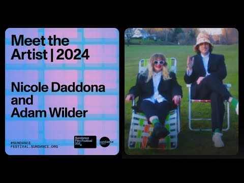 Meet the Artist 2024: Nicole Daddona and Adam Wilder on "The Bleacher"