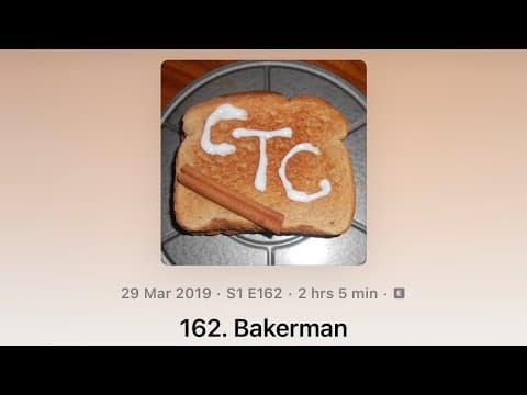 Independent filmmaker spotlight - CTC Podcast review David Noel Bourke's Bakerman #bakerman #podcast