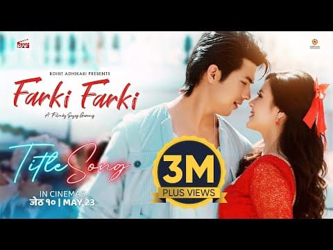 FARKI FARKI || Nepali Movie Title Song || ANMOL KC, JASSITA GURUNG || 2024 / 2081