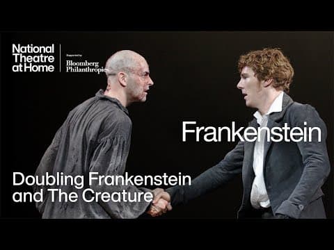 Doubling Frankenstein and The Creature | National Theatre at Home