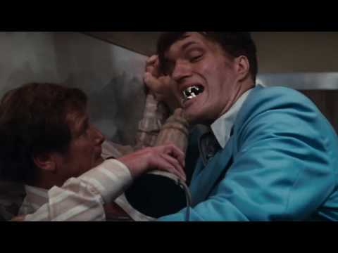 Bond gets to grips with Jaws on the train